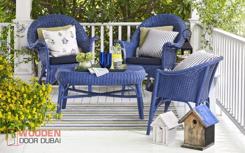 Bold Colors And Patterns Outdoor Furniture
